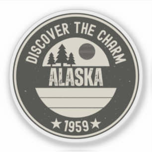 Explore Alaska- Designs for Every Lover Sticker