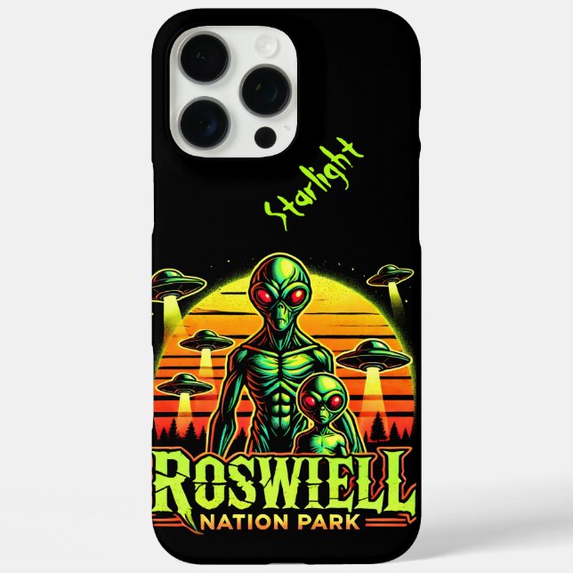 Explore Alien Lore in Roswell! Case-Mate iPhone Case (Back)