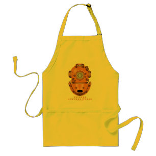 Explore Another World (Deep Diving Helmet) Adult Apron