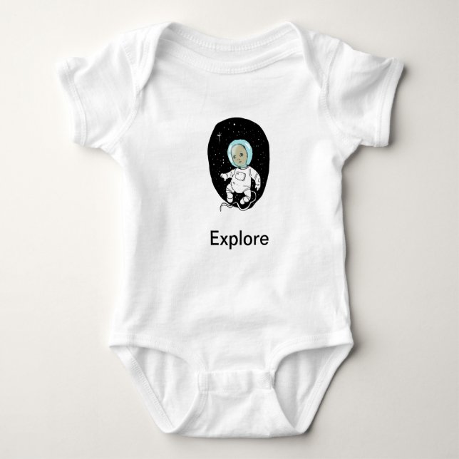 Explore Baby Bodysuit (Front)