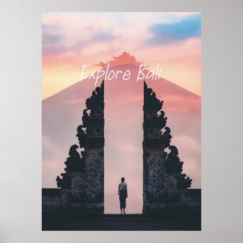 Explore Bali   Poster