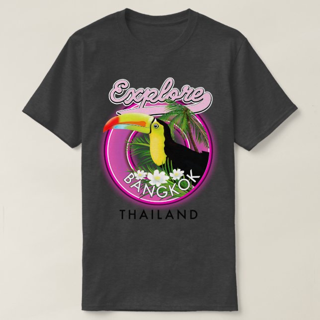 explore Bangkok indonesia travel T-Shirt (Design Front)