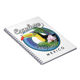 explore cabo san lucas mexico travel patch notebook