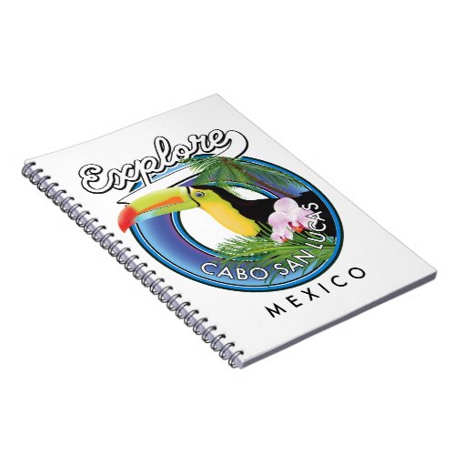 explore cabo san lucas mexico travel patch notebook