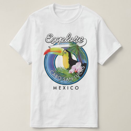explore cabo san lucas mexico travel patch T_Shirt