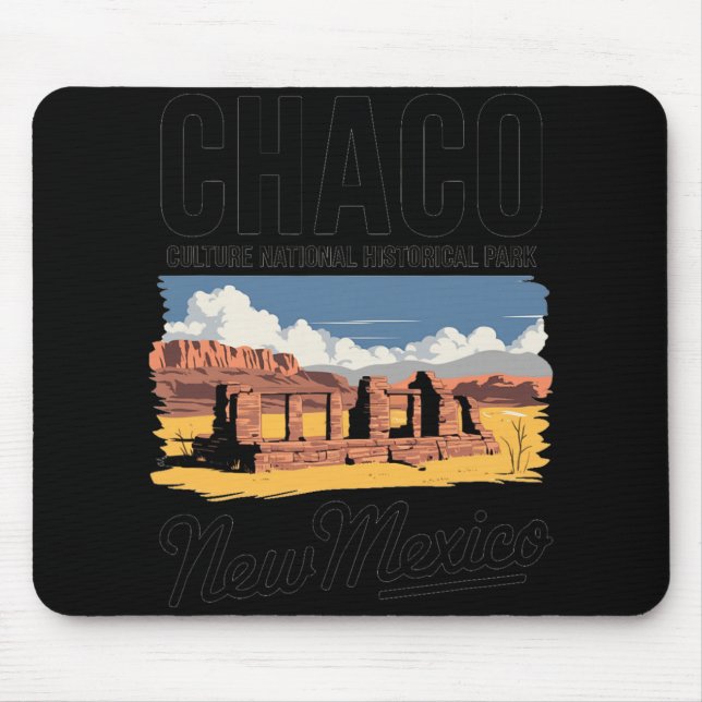 Explore Chaco Culture National Park New Mexico  Mouse Pad (Front)