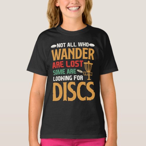 Explore Course and Unleash Your Inner Disc Golf T_Shirt