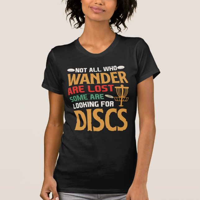 Explore Course and Unleash Your Inner Disc Golf T-Shirt (Front)