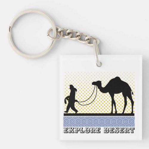 explore desert keychain