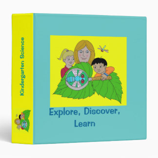 Explore, Discover, Learn 3 Ring Binder