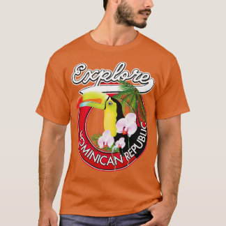 Explore Dominican Republic retro T-Shirt