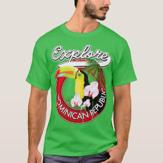 Explore Dominican Republic retro T-Shirt