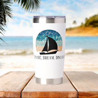 Explore. Dream. Discover. Travel Mug Insulated Tumbler