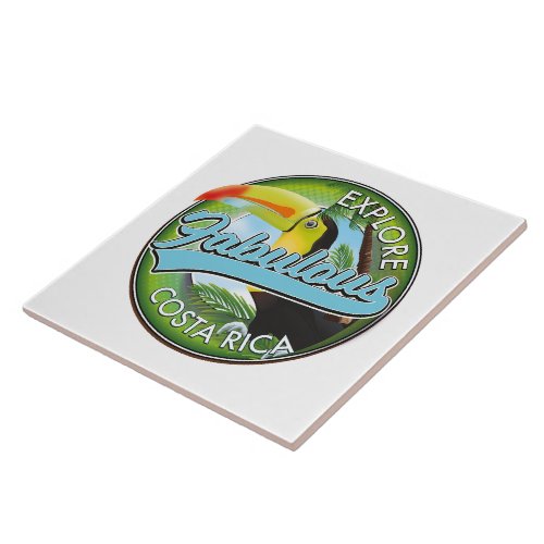 Explore fabulous costa rica logo ceramic tile