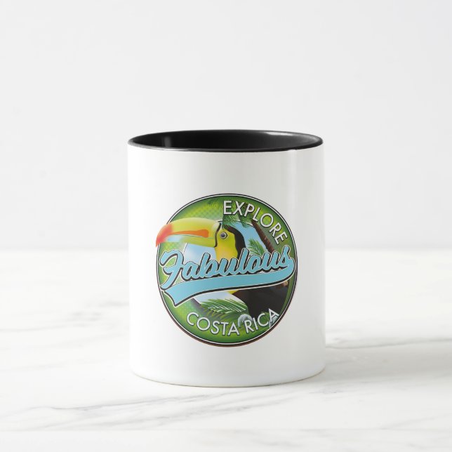 Explore fabulous costa rica logo mug (Center)