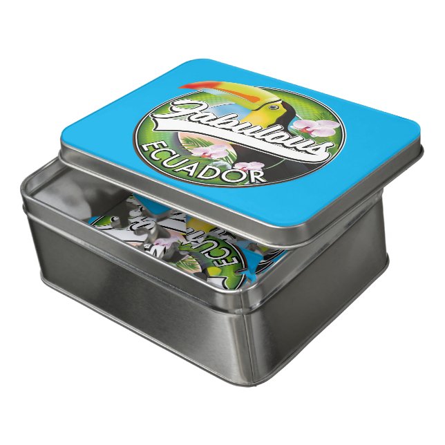 Explore fabulous Ecuador logo Jigsaw Puzzle (Lid Open)
