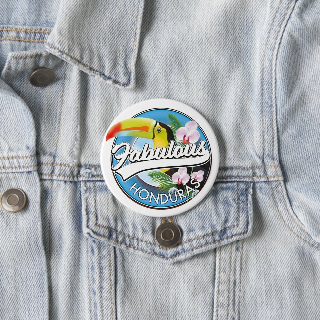 Explore fabulous Honduras logo  Button (In Situ)