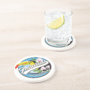 Explore fabulous Honduras logo Car Magnet Coaster