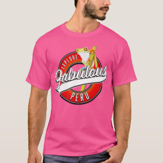 Explore Fabulous Peru retro T-Shirt