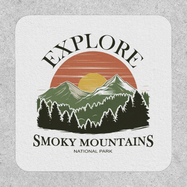 Explore Great Smoky Mountains National Park Patch (Front)