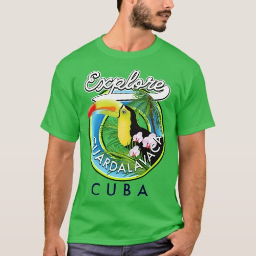 Explore Guardalavaca Cuba retro T_Shirt