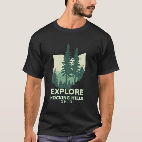 Explore Hocking Hills State Park T_Shirt