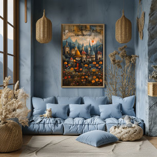 Explore, Imagine, Create Motivational Kids Poster