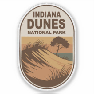 Explore Indiana Dunes National Park Sticker