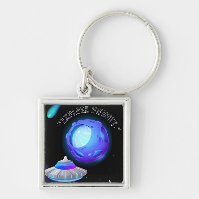 Explore Infinity Keychain (Front)