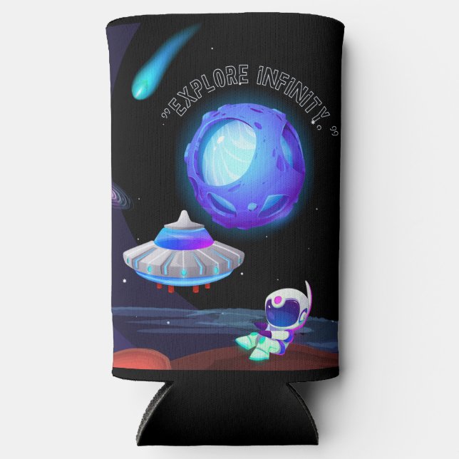Explore Infinity Seltzer Can Cooler (Front)