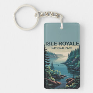 Explore Isle Royale Michigan’s Remote Paradise Keychain