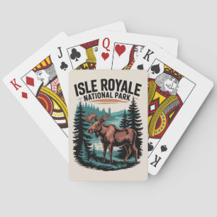 Explore Isle Royale National Park Lake Superior Poker Cards