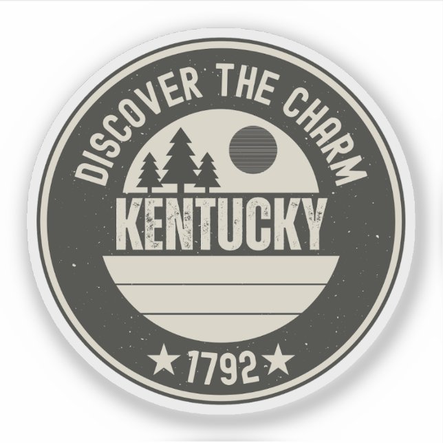 Explore Kentucky- Designs for Every Lover Sticker (Front)