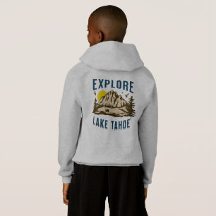 Explore Lake Tahoe Mountains California Nevada Hoodie