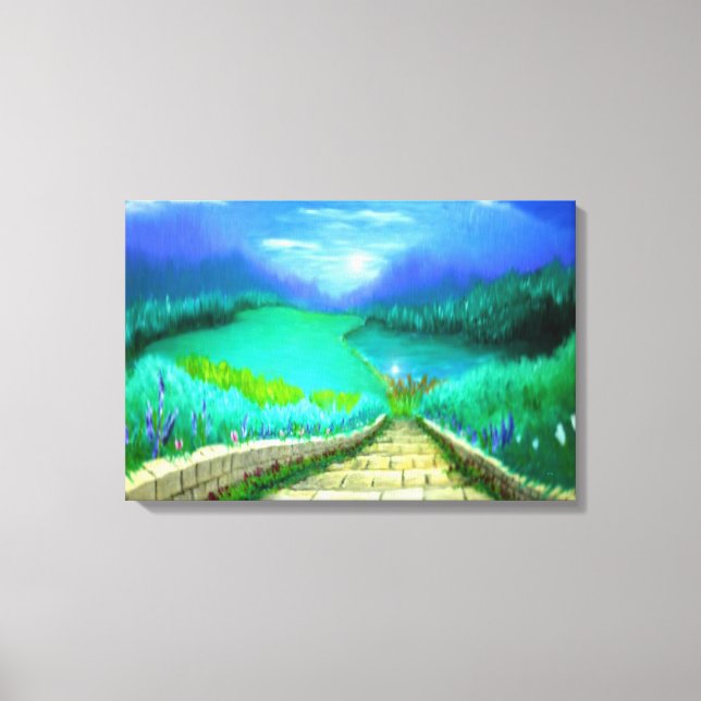 Explore Life Canvas Print (Front)