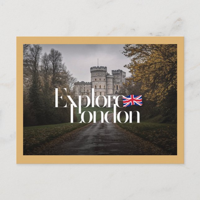 Explore London Postcard (Front)