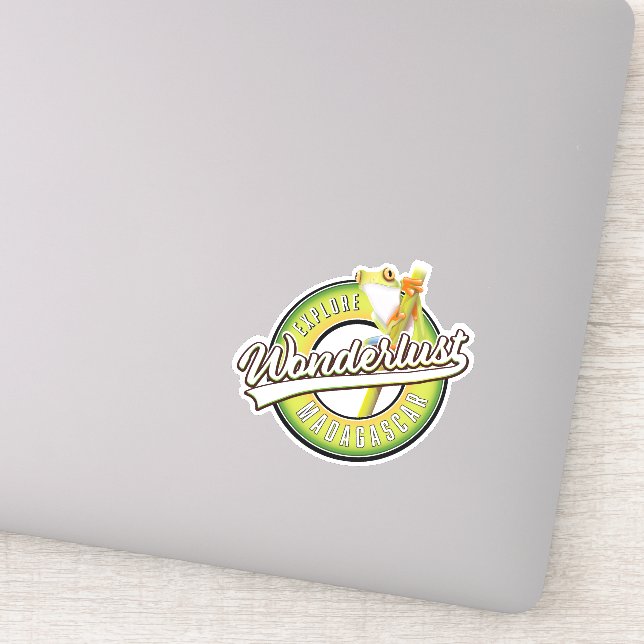 Explore Madagascar wonderlust Sticker (Detail)