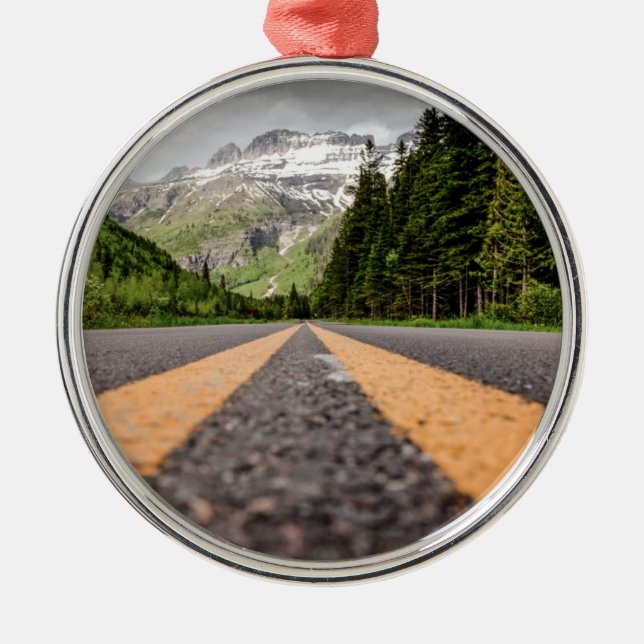 Explore Metal Ornament (Front)