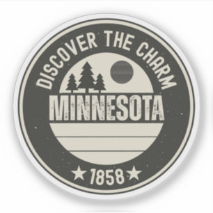 Explore Minnesota- Designs for Every Lover Sticker