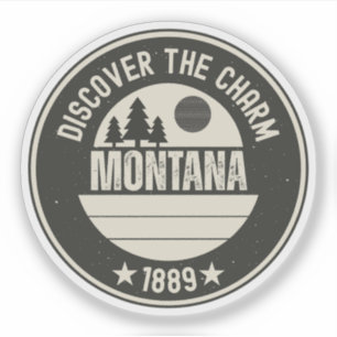 Explore Montana- Designs for Every Lover Sticker