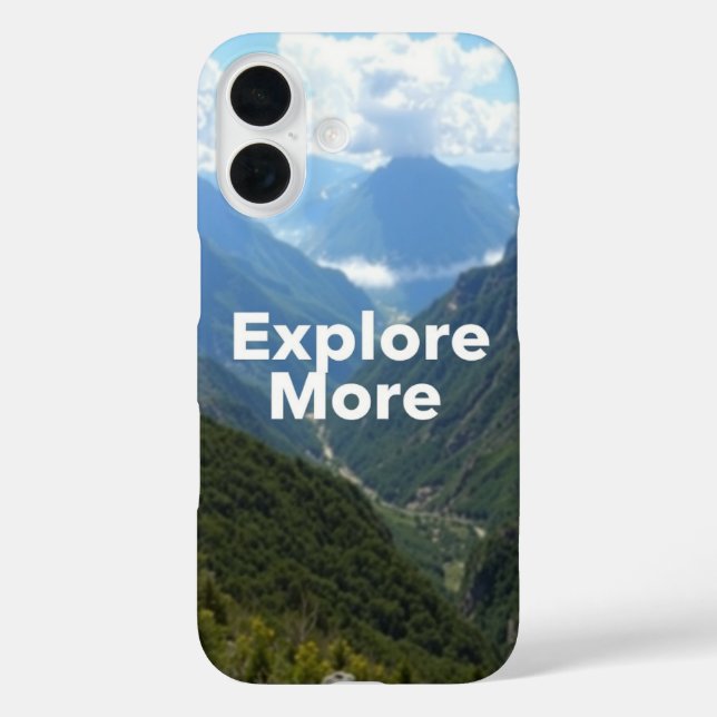 Explore More Case-Mate iPhone Case (Back)