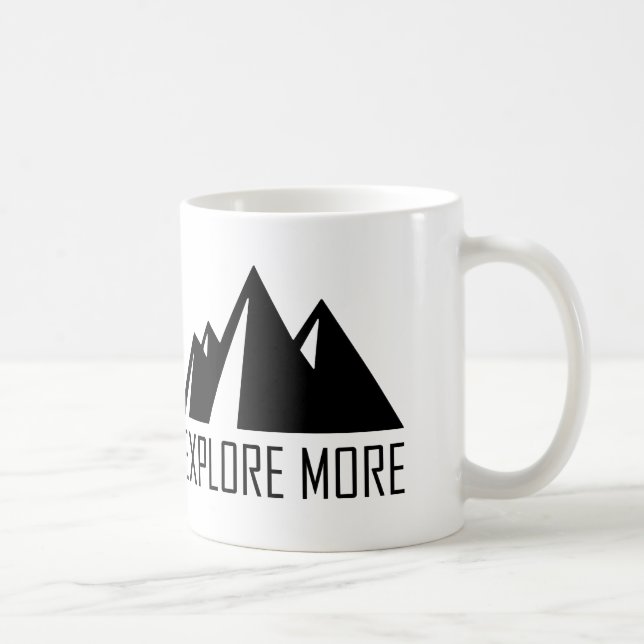 Explore More Coffee Mug (Right)