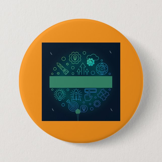 Explore More Graphic Design  Button (Front)