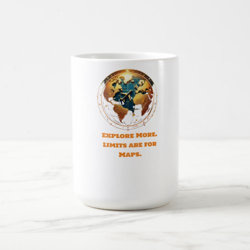 Explore more limits are for Maps Coffee Mug