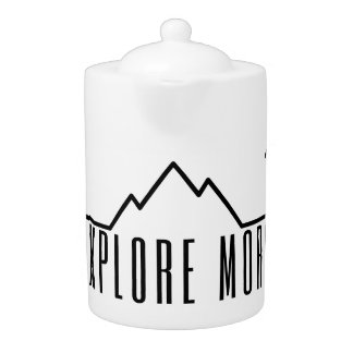 Explore More Minimalist Mountain Ceramic Teapot