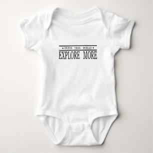 explore more mountain hiking baby bodysuit