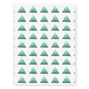 Explore Nature Outdoors Wilderness Mountains Temporary Tattoos