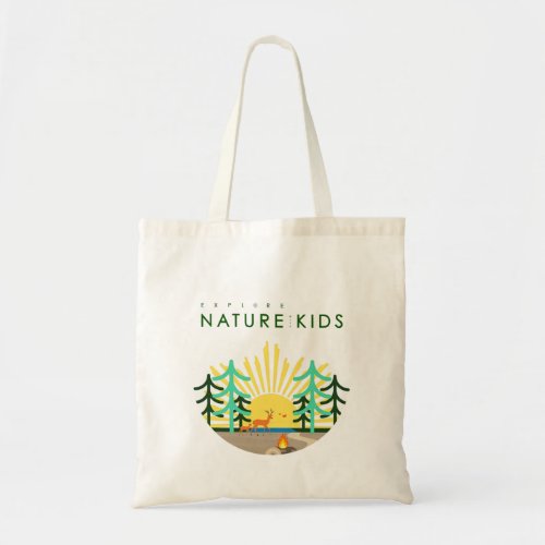 Explore Nature with Kids Graphics Tote