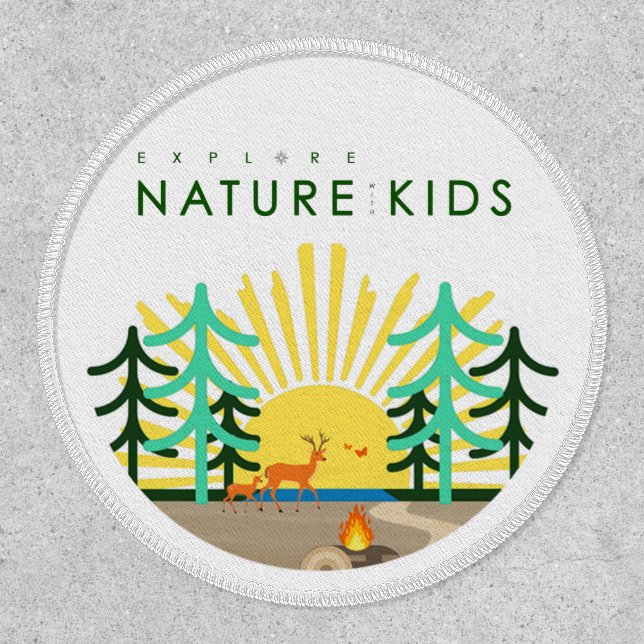 Explore Nature with Kids Patch Graphics (Front)