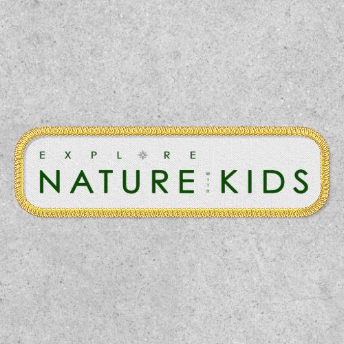 Explore Nature with Kids Patch Logo